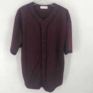 LA Dreamz Blank Jersey maroon/black Men’s XL